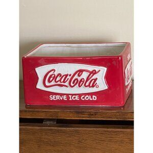 Coca Cola Six Pack Bottom Vintage Ceramic Cookie Jar